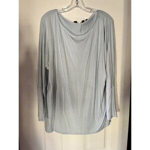 Colleen Lopez Women's Light Blue Top Long Sleeve